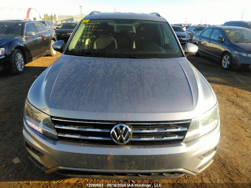 2019 Volkswagen Tiguan S VIN: 3VV0B7AX3KM116518 Lot: 12099863