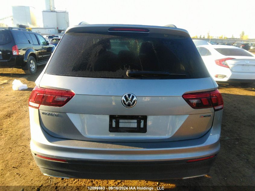 2019 Volkswagen Tiguan S VIN: 3VV0B7AX3KM116518 Lot: 12099863