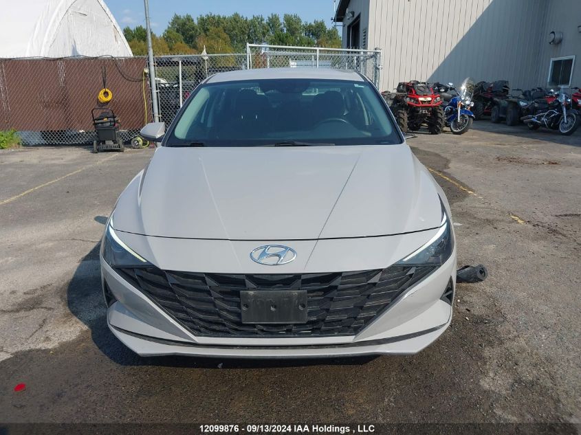 2022 Hyundai Elantra Sel VIN: KMHLM4AG8NU296448 Lot: 12099876