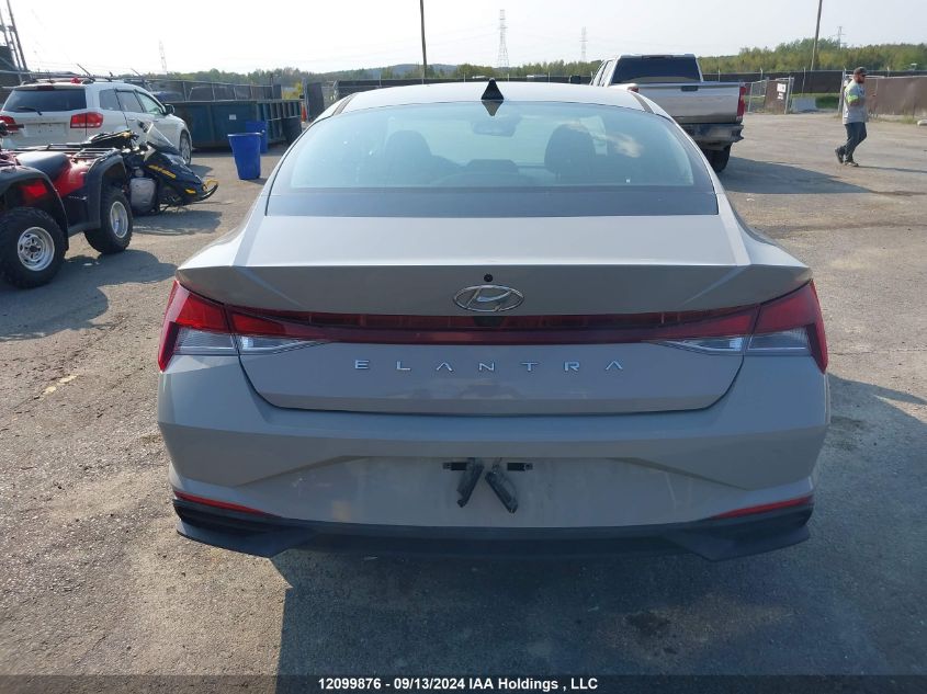 2022 Hyundai Elantra Sel VIN: KMHLM4AG8NU296448 Lot: 12099876