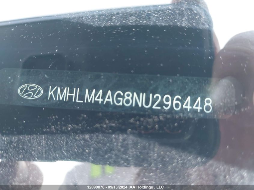 2022 Hyundai Elantra Sel VIN: KMHLM4AG8NU296448 Lot: 12099876