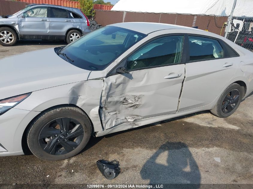 2022 Hyundai Elantra Sel VIN: KMHLM4AG8NU296448 Lot: 12099876