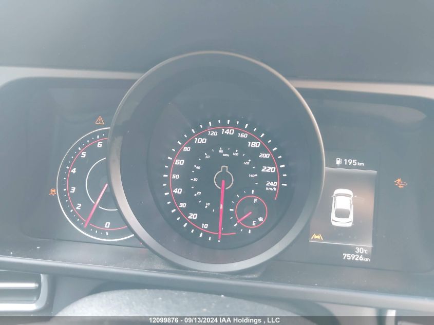 2022 Hyundai Elantra Sel VIN: KMHLM4AG8NU296448 Lot: 12099876