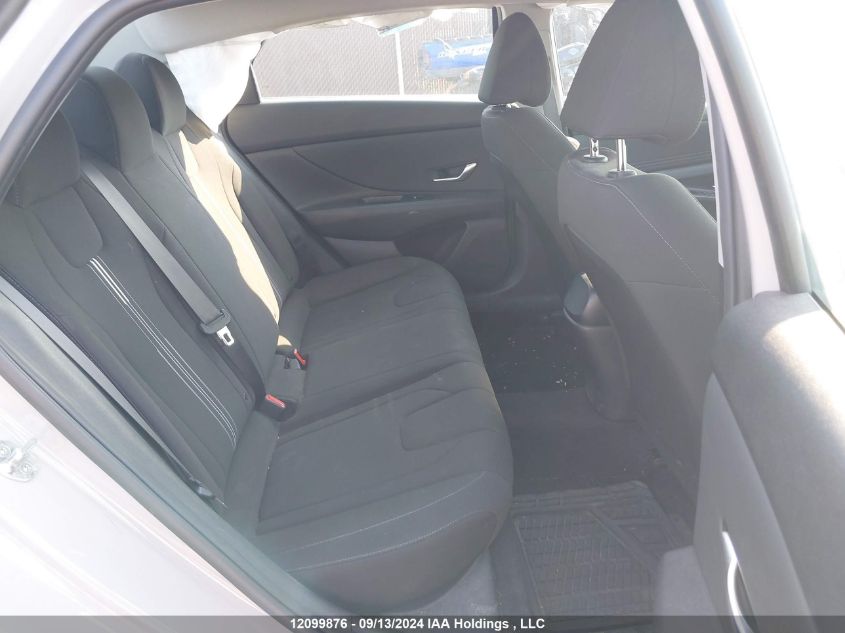 2022 Hyundai Elantra Sel VIN: KMHLM4AG8NU296448 Lot: 12099876