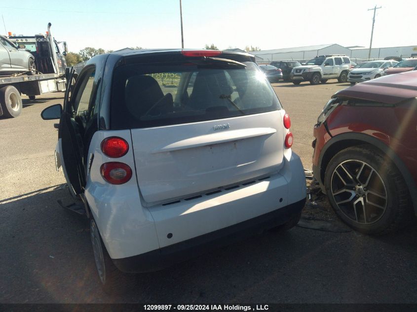 2009 Smart Fortwo Pure/Passion VIN: WMEEJ31X79K261466 Lot: 12099897