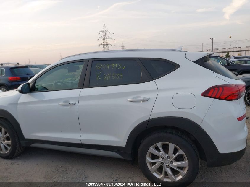 2021 Hyundai Tucson Preferred Fwd VIN: KM8J33A46MU411587 Lot: 12099934