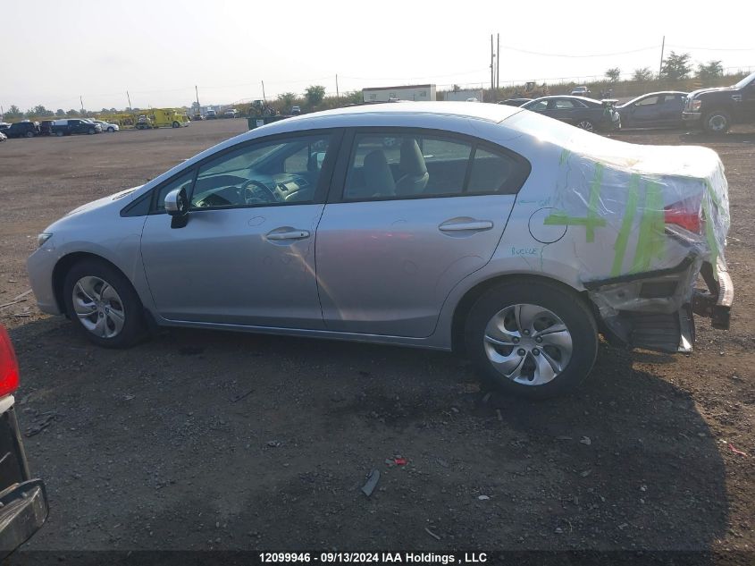 2014 Honda Civic Sedan VIN: 2HGFB2F48EH022584 Lot: 12099946