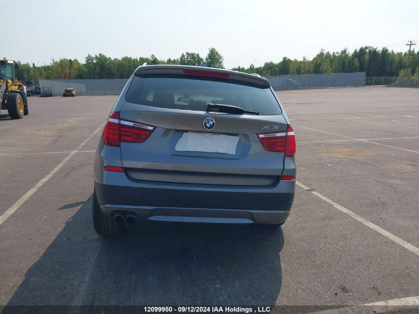 5UXWX9C59D0D02850 2013 BMW X3