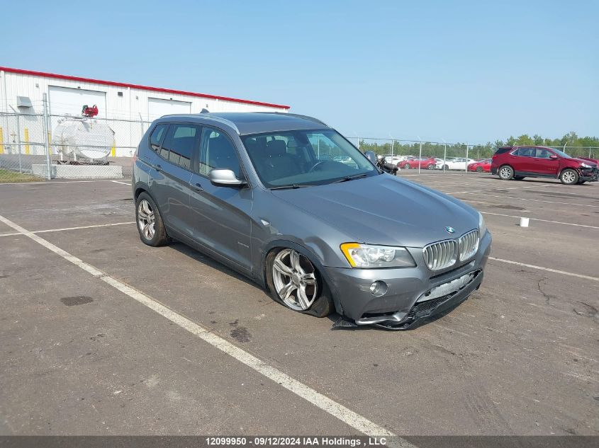 2013 BMW X3 VIN: 5UXWX9C59D0D02850 Lot: 12099950