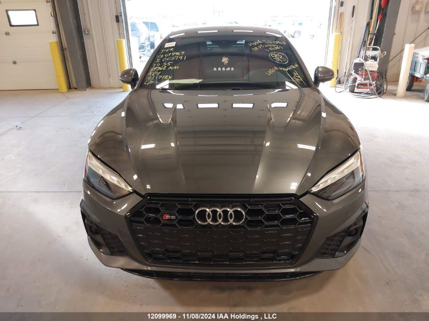 2020 Audi S5 Sportback VIN: WAUB4CF58LA003791 Lot: 12099969