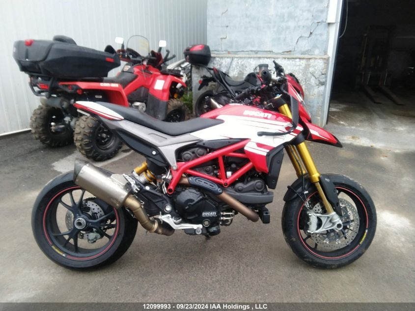 2016 Ducati Hypermotard 939 VIN: ZDM1YBJS0GB012077 Lot: 12099993