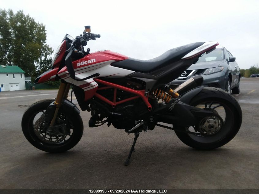 2016 Ducati Hypermotard 939 VIN: ZDM1YBJS0GB012077 Lot: 12099993