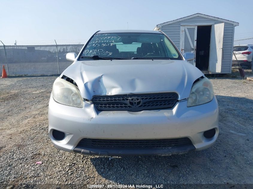 2006 Toyota Matrix Xr VIN: 2T1LR32E66C553618 Lot: 12099997