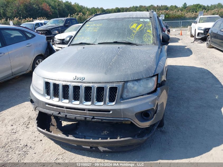 2011 Jeep Compass VIN: 1J4NF4FB0BD271554 Lot: 12100027