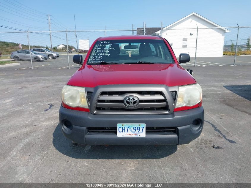 2009 Toyota Tacoma VIN: 5TETX22N39Z655540 Lot: 12100045