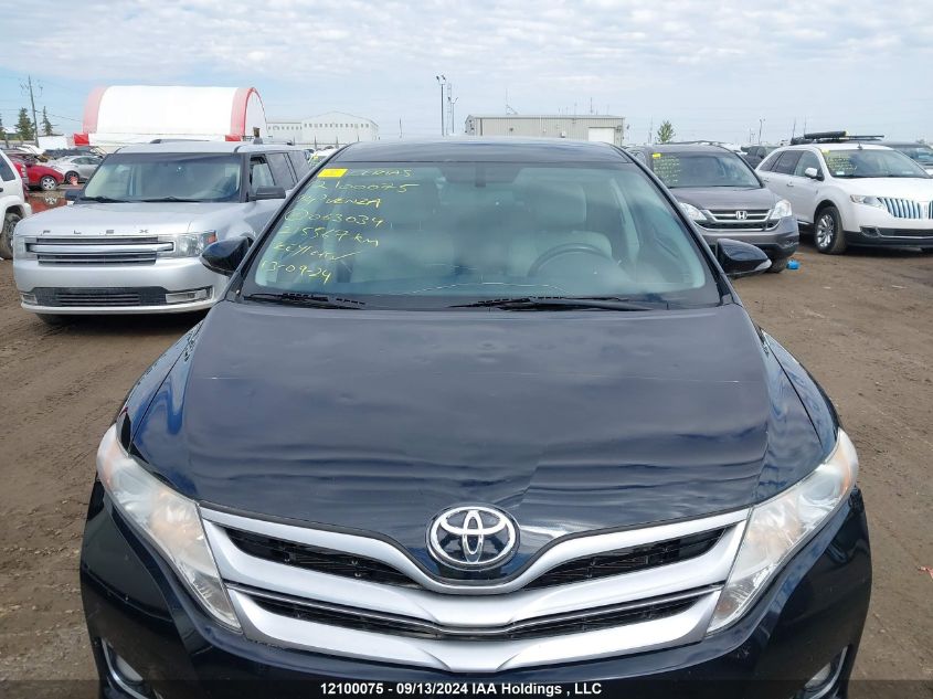 2014 Toyota Venza Le/Xle VIN: 4T3BA3BBXEU063034 Lot: 12100075