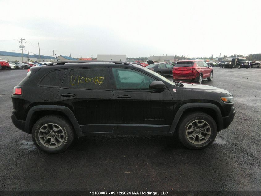 2020 Jeep Cherokee Trailhawk VIN: 1C4PJMBX1LD572009 Lot: 12100087