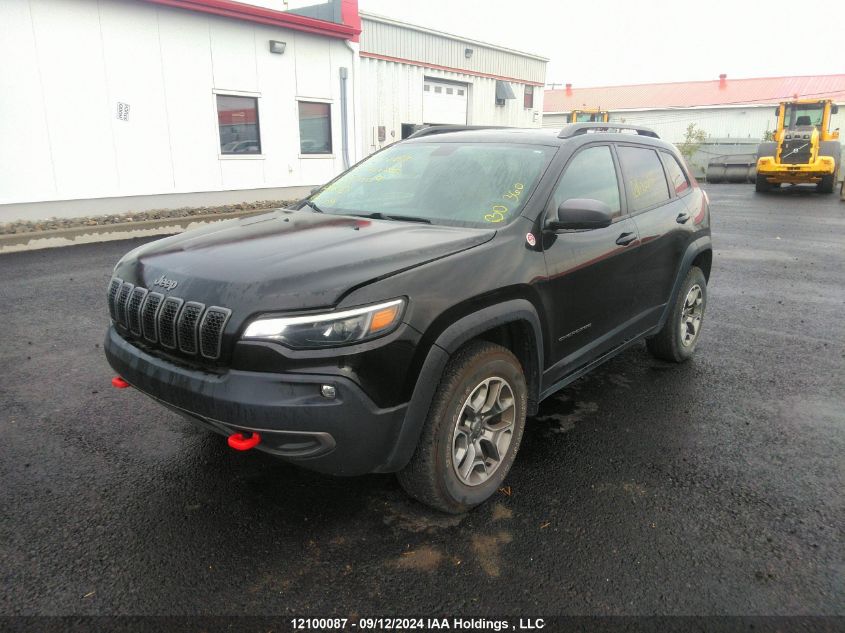 2020 Jeep Cherokee Trailhawk VIN: 1C4PJMBX1LD572009 Lot: 12100087