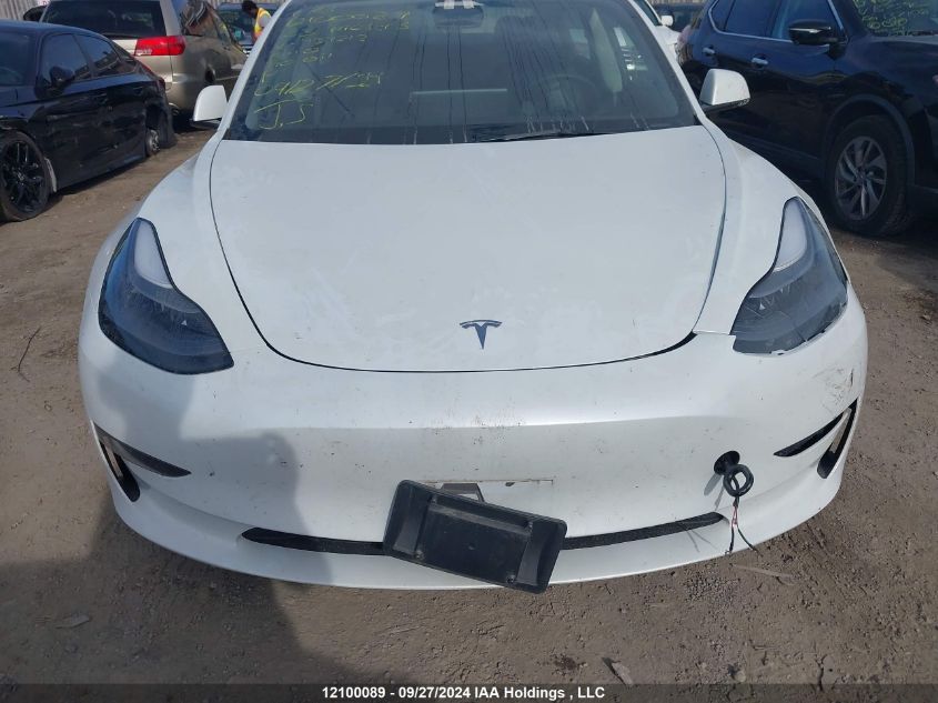 2023 Tesla Model 3 VIN: 5YJ3E1EA0PF434212 Lot: 12100089