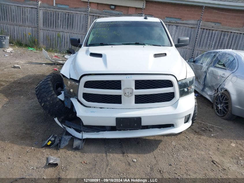 2019 Ram 1500 Classic Tradesman VIN: 3C6RR7KT8KG643909 Lot: 12100091