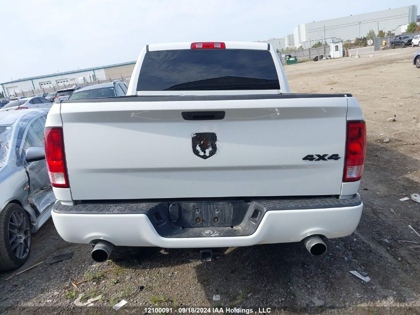 2019 Ram 1500 Classic Tradesman VIN: 3C6RR7KT8KG643909 Lot: 12100091