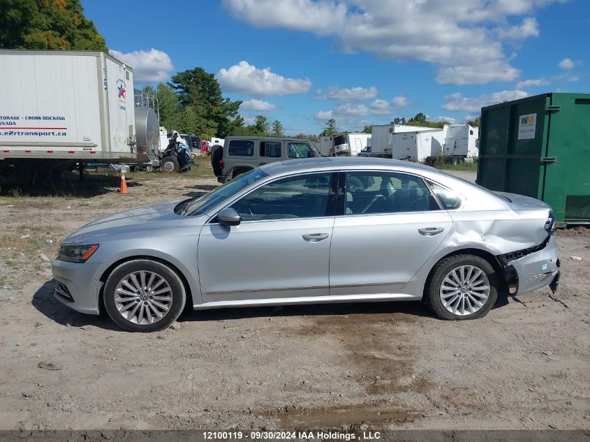 1VWBT7A31HC070082 2017 Volkswagen Passat Se