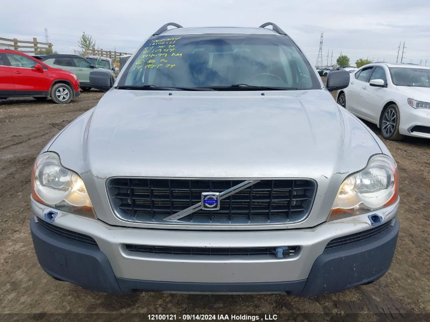 2004 Volvo Xc90 VIN: YV1CZ91H841129254 Lot: 12100121