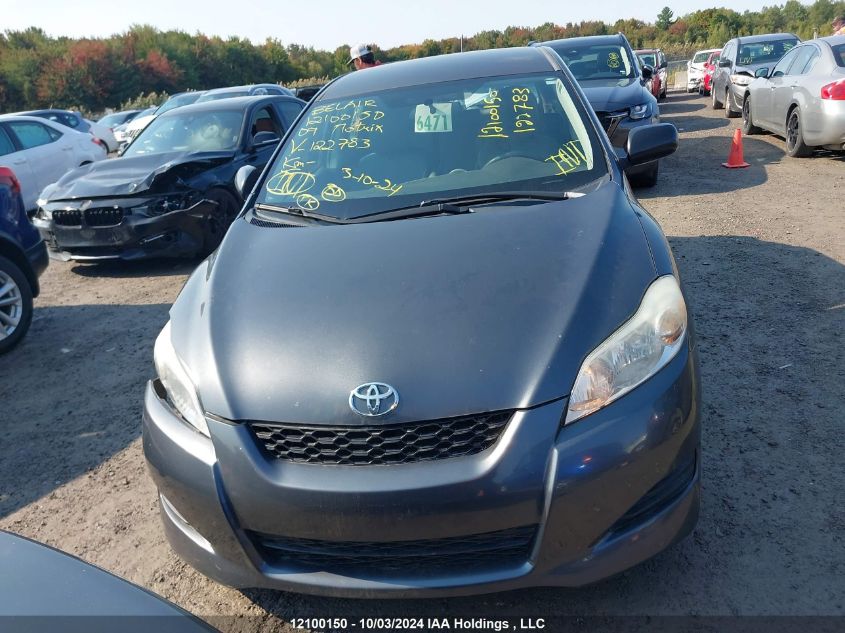 2009 Toyota Matrix VIN: 2T1KU40E49C122783 Lot: 12100150