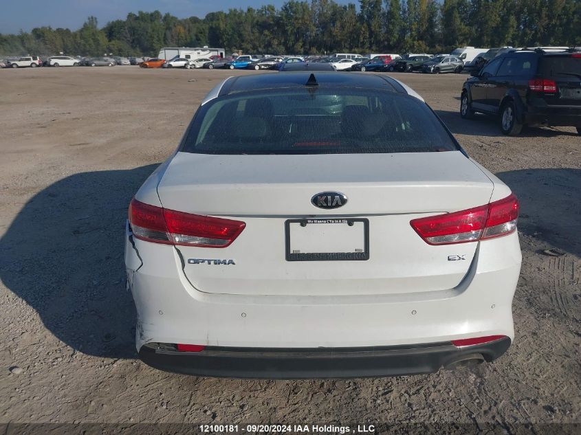 2017 Kia Optima VIN: 5XXGU4L36HG173578 Lot: 12100181