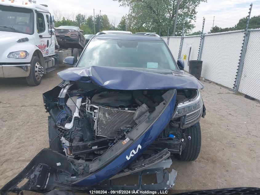 2022 Kia Seltos VIN: KNDETCA27N7265057 Lot: 12100204