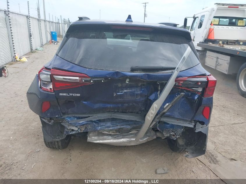 2022 Kia Seltos VIN: KNDETCA27N7265057 Lot: 12100204