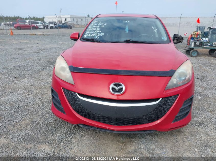 2012 Mazda Mazda3 VIN: JM1BL1V7XC1649640 Lot: 12100213