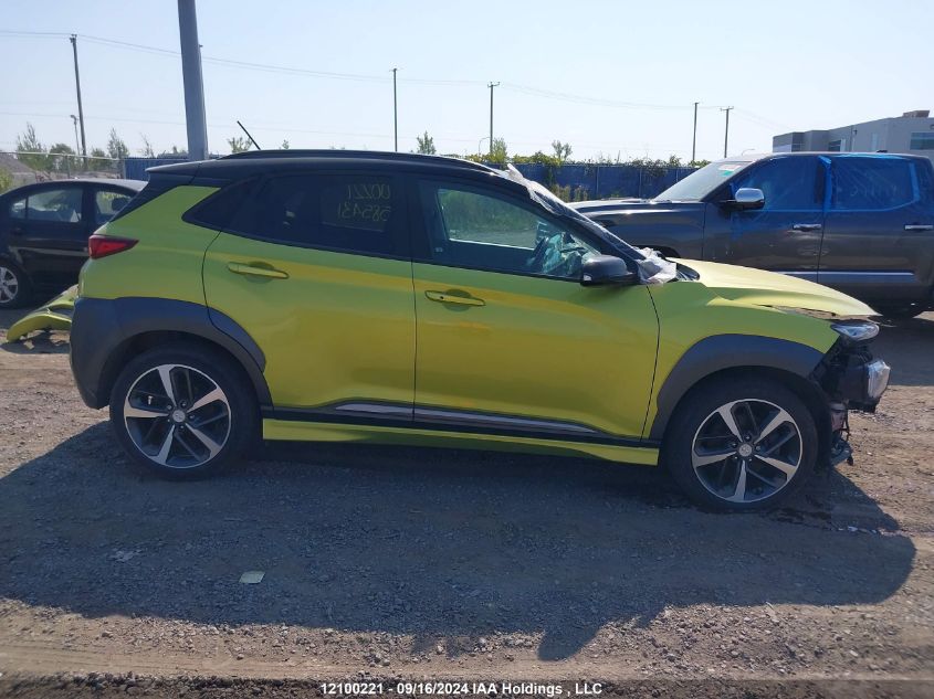 2020 Hyundai Kona Limited VIN: KM8K3CA56LU585431 Lot: 12100221