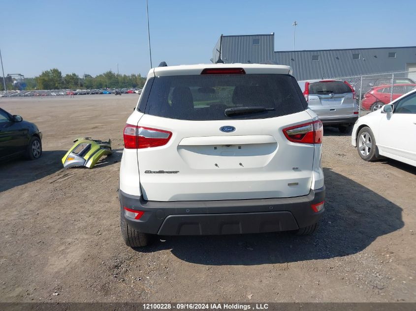 2018 Ford Ecosport Se VIN: MAJ3P1TE2JC180741 Lot: 12100228