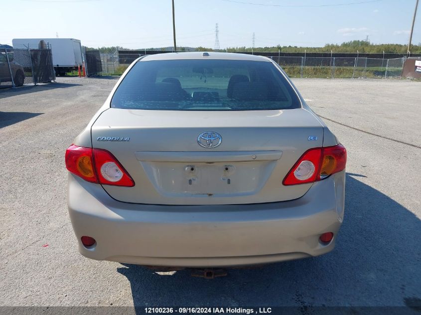 2009 Toyota Corolla Le VIN: 2T1BU40E79C109171 Lot: 12100236