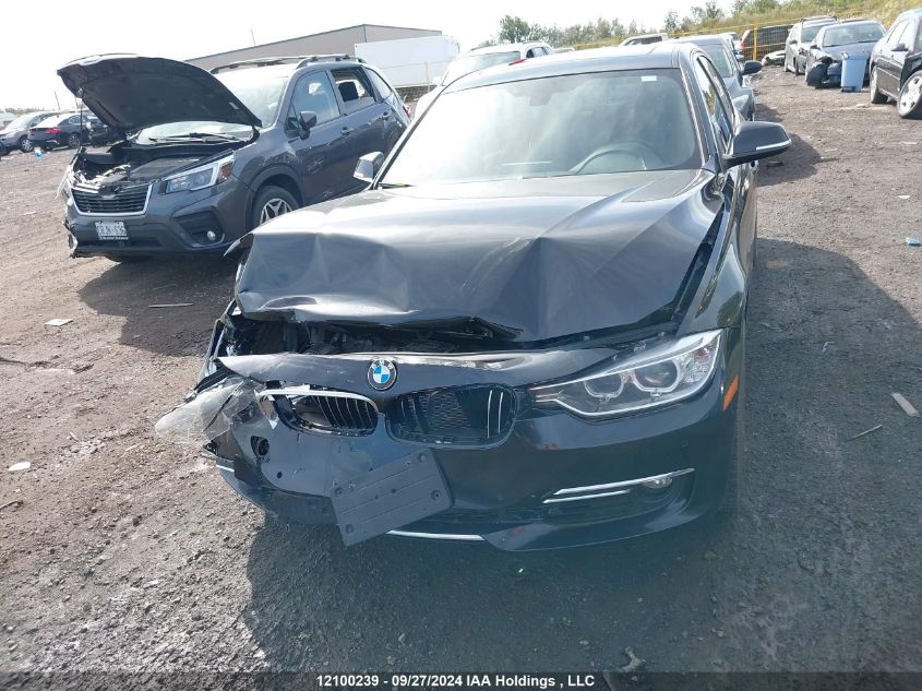 2015 BMW 3 Series VIN: WBA3B3C56FJ985453 Lot: 12100239