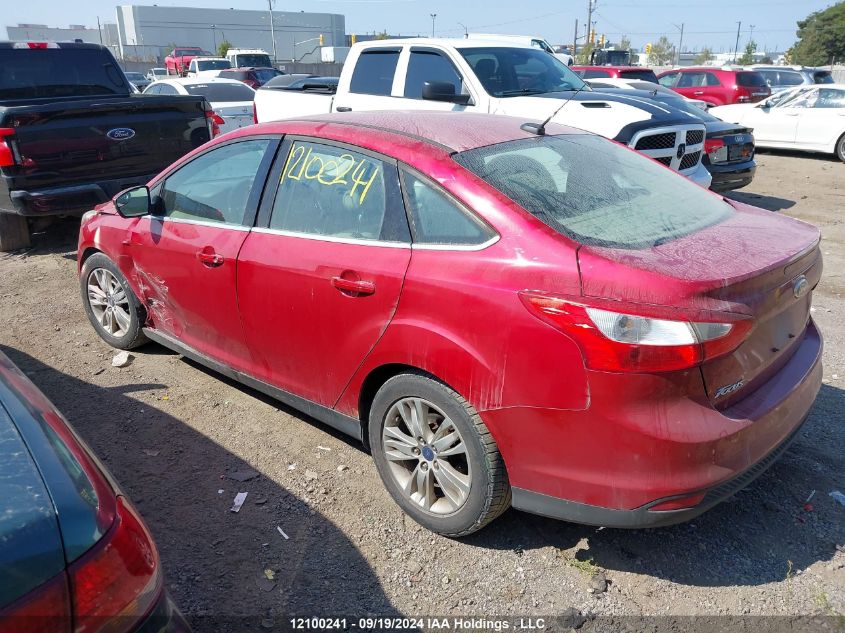 2012 Ford Focus Sel VIN: 1FAHP3H21CL158877 Lot: 12100241