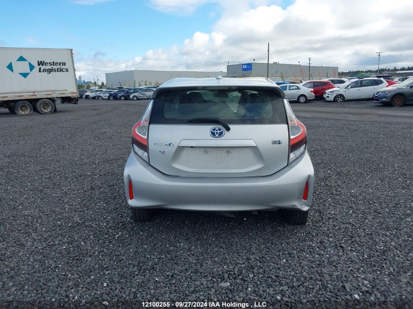 2019 Toyota Prius C Upgrade VIN: JTDKDTB34K1630672 Lot: 12100255