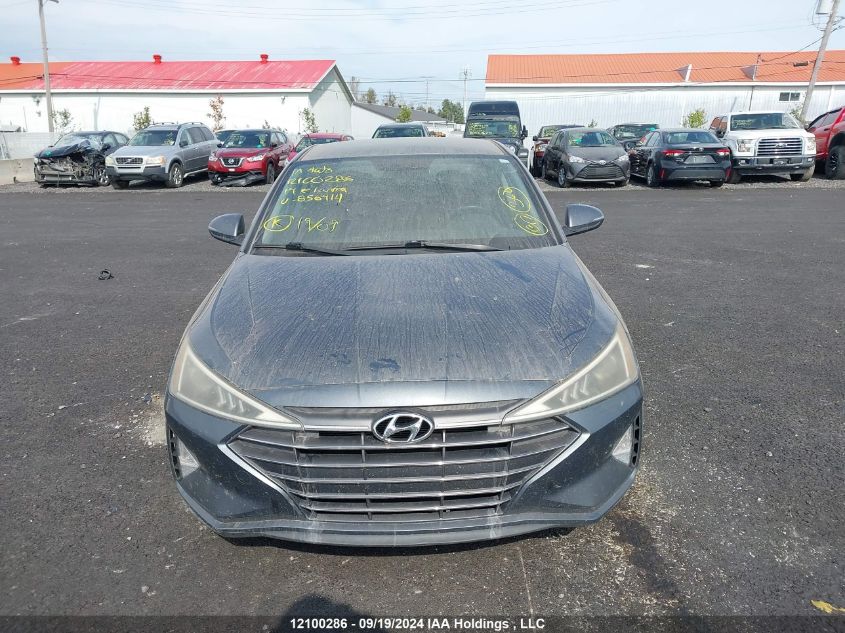 2019 Hyundai Elantra Sel/Value/Limited VIN: KMHD84LF6KU856914 Lot: 12100286