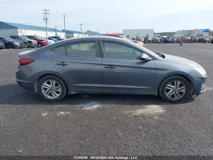 2019 Hyundai Elantra Sel/Value/Limited VIN: KMHD84LF6KU856914 Lot: 12100286