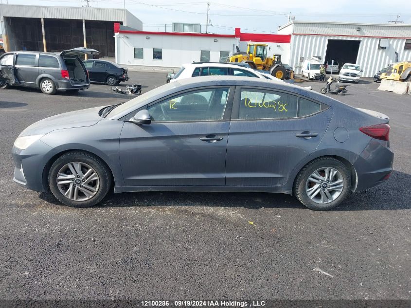 2019 Hyundai Elantra Sel/Value/Limited VIN: KMHD84LF6KU856914 Lot: 12100286