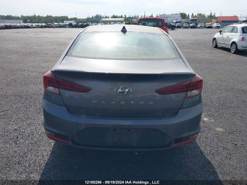 2019 Hyundai Elantra Sel/Value/Limited VIN: KMHD84LF6KU856914 Lot: 12100286