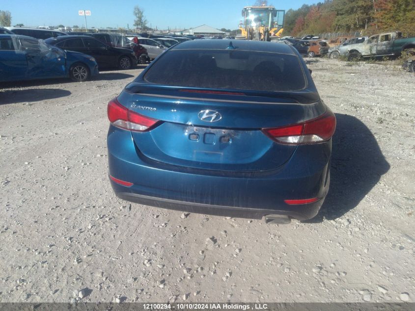 KMHDH4AH0FU418576 2015 Hyundai Elantra