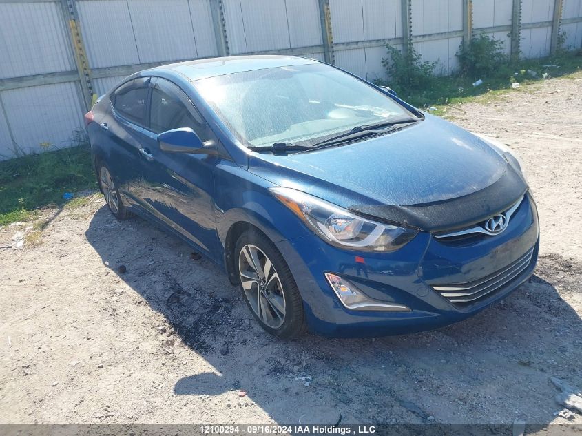 KMHDH4AH0FU418576 2015 Hyundai Elantra