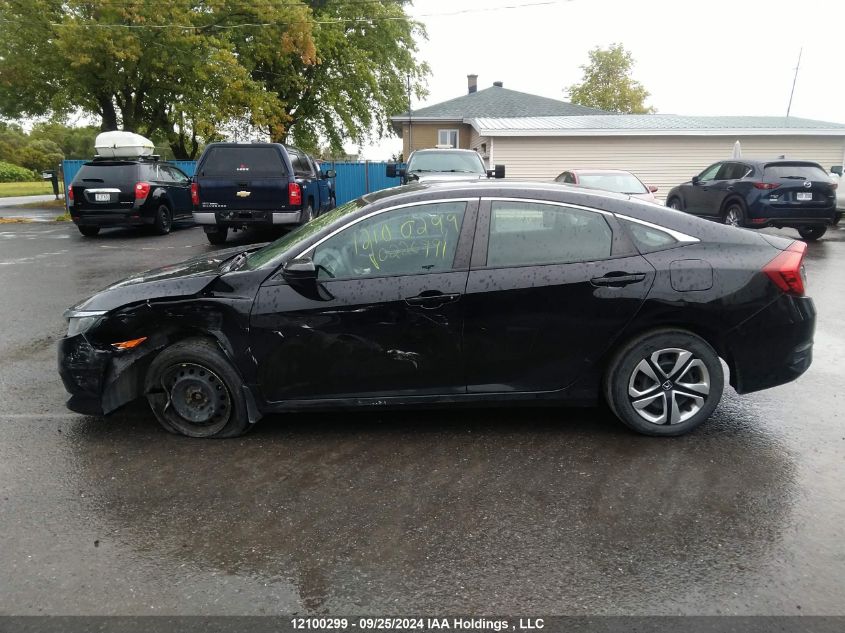 2018 Honda Civic Lx VIN: 2HGFC2E56JH026991 Lot: 12100299