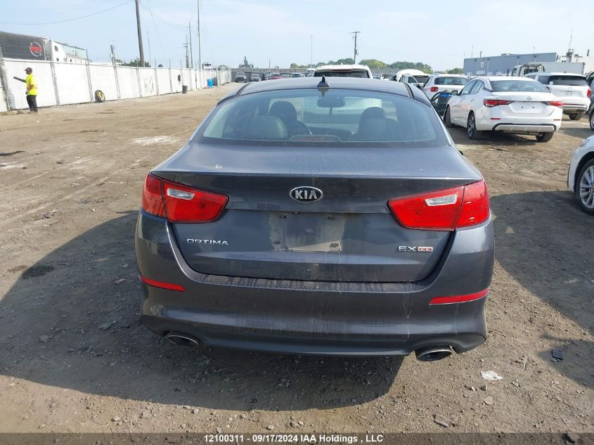 2014 Kia Optima VIN: KNAGN4A77E5515667 Lot: 12100311