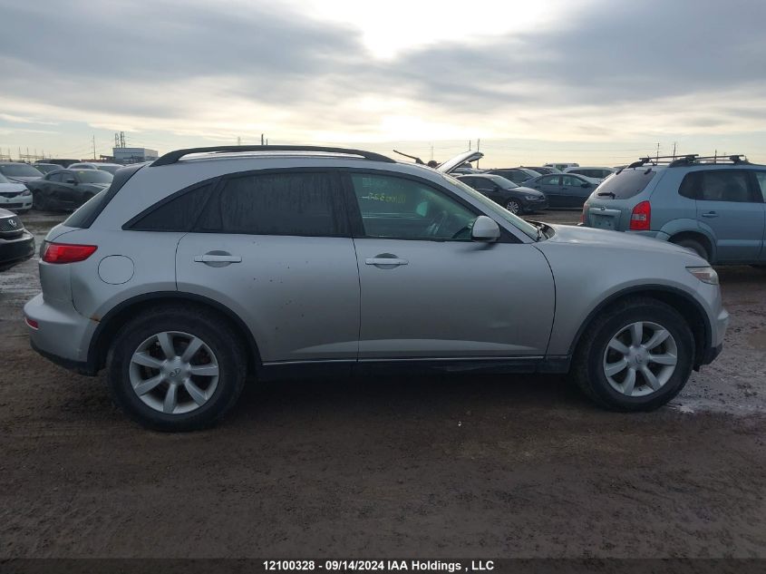 2003 Infiniti Fx35 VIN: JNRAS08W63X000958 Lot: 12100328