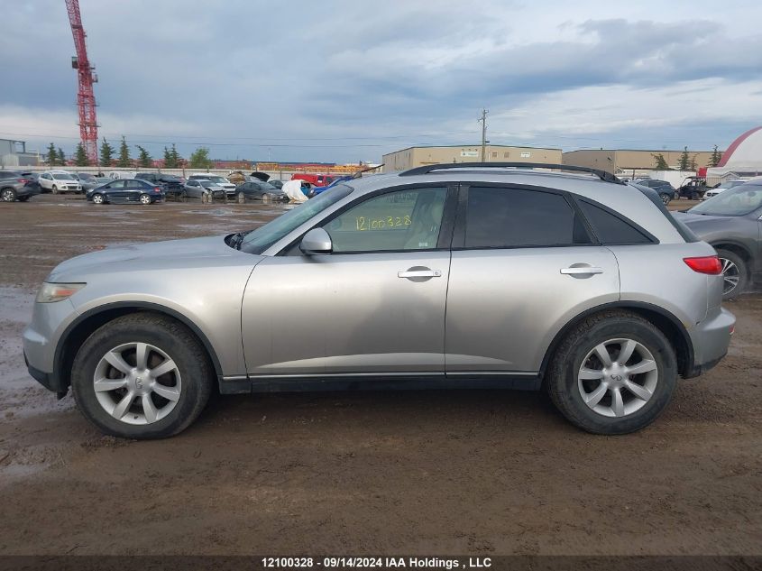 2003 Infiniti Fx35 VIN: JNRAS08W63X000958 Lot: 12100328