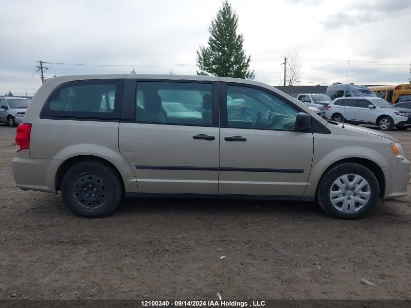 2014 Dodge Grand Caravan Se VIN: 2C4RDGBG6ER117447 Lot: 12100340