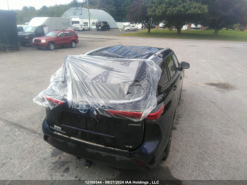 5TDKBRCH9PS569879 2023 Toyota Highlander Hybrid Xle/Hybrid Bronze Edition